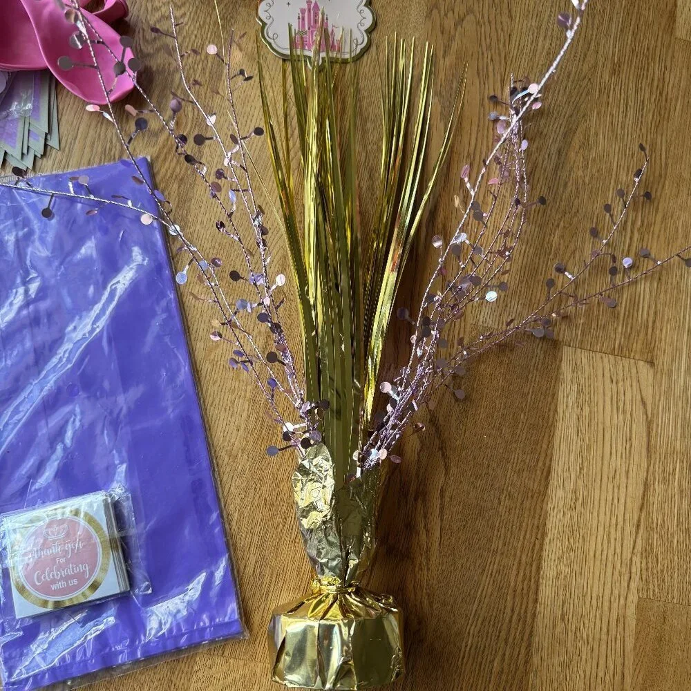 Tangled Rapunzel Princess Birthday Party Supplies Lot